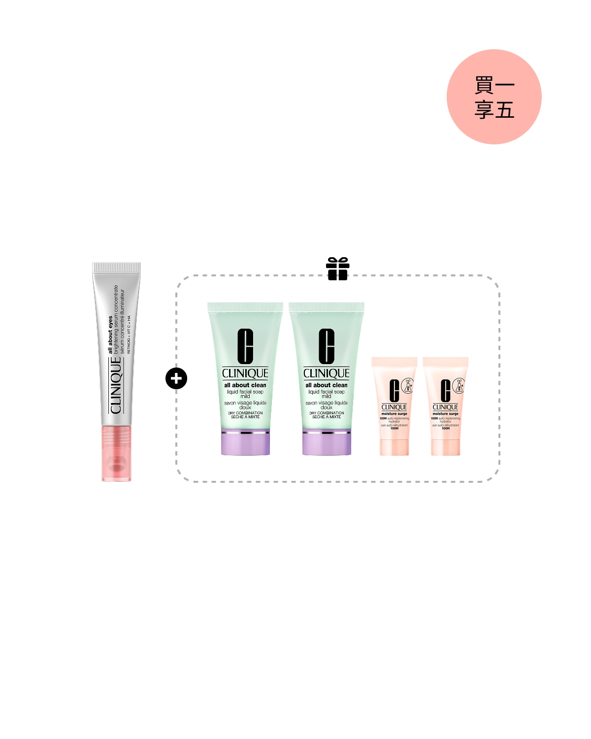 All About Eyes Brightening Serum Concentrate 10ml Set